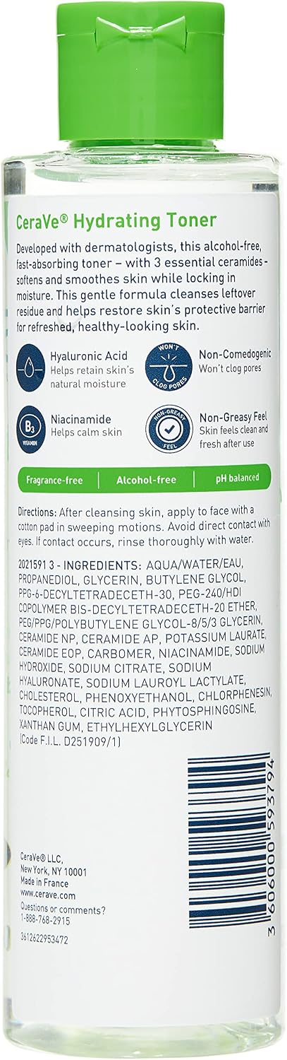 CeraVe Hydrating Toner for Face 6.8 fl oz - view 2