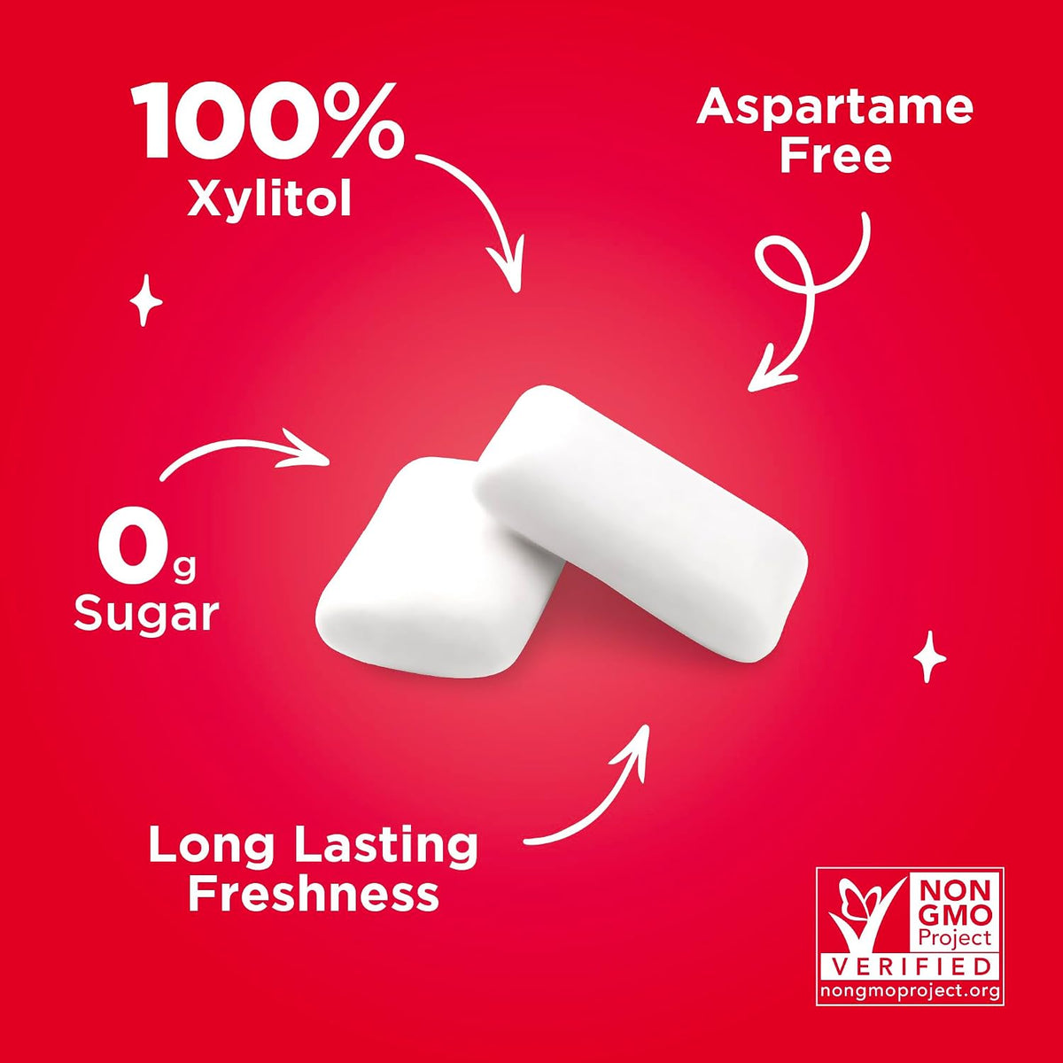 PUR Gum Cinnamon Sugar-Free Xylitol Gum - 165 Count (3 x 55) - view 6