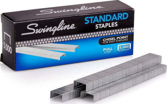 Swingline S.F. 1 Standard Staples, 5,000 Count