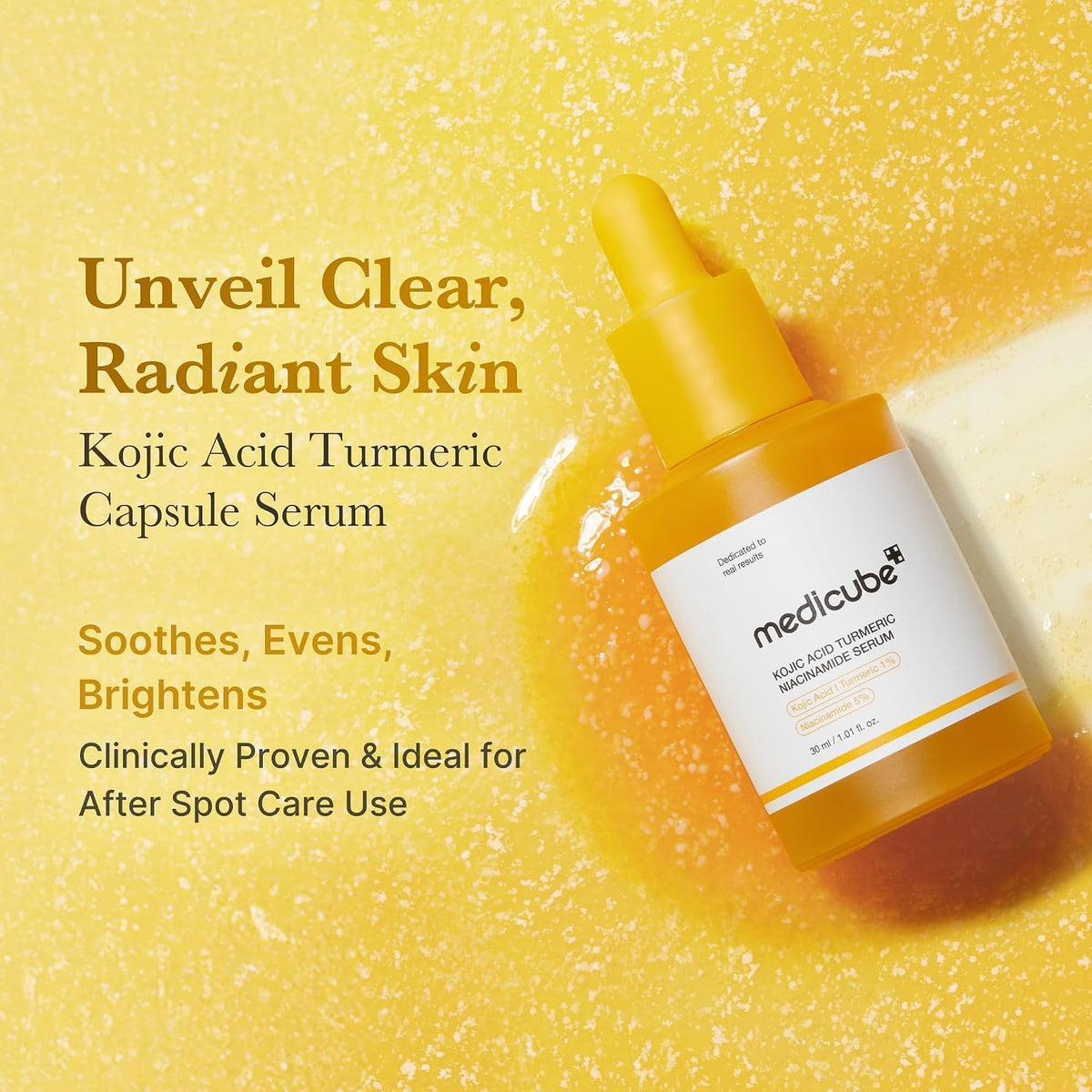 medicube Kojic Acid Turmeric Clarifying Capsule Serum - view 2