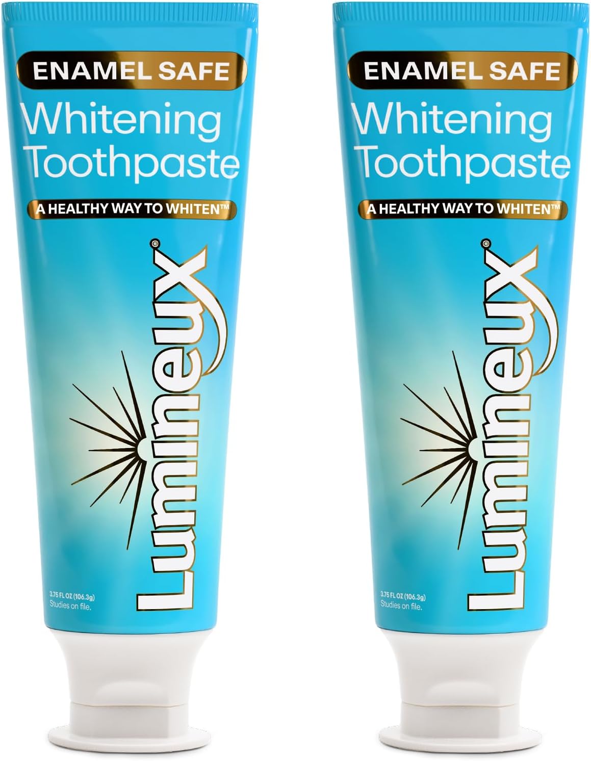 Lumineux Oral Essentials Whitening Toothpaste Fluoride Free, Pack of 2 — product view