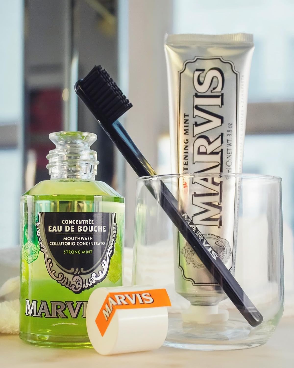 Marvis Whitening Mint Toothpaste, 3.8 oz - view 4