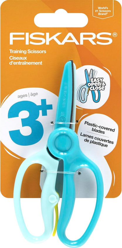 Fiskars Training Scissors for Preschoolers 3+, Turquoise
