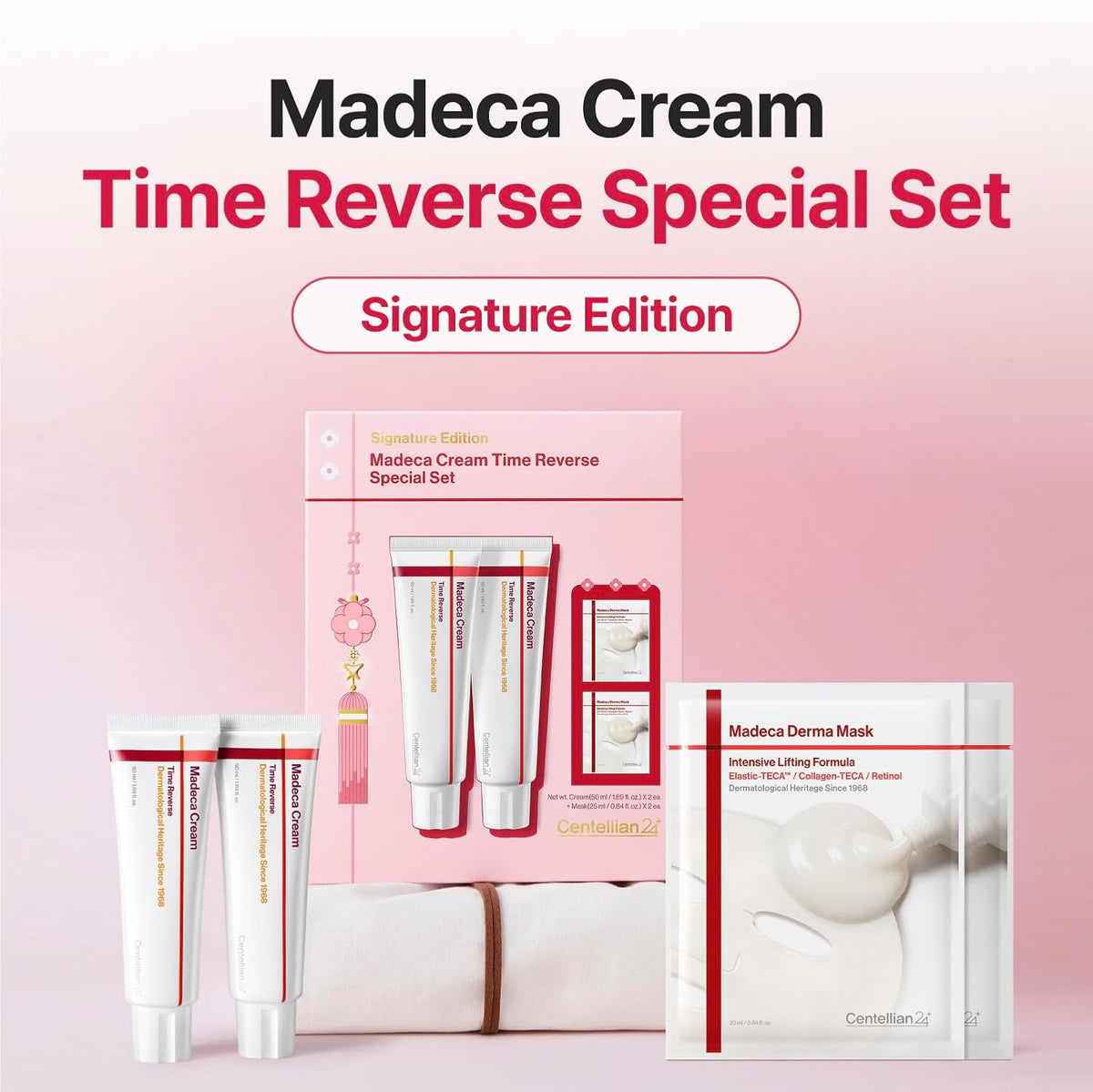Centellian 24 Madeca Cream Time Reverse Set, 2 x 50 ml + 2 Masks - view 2