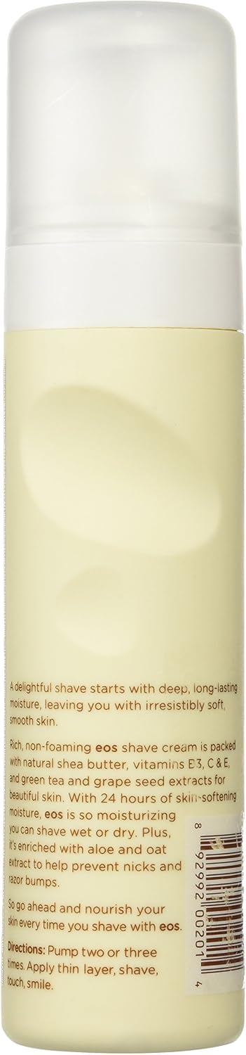eos Ultra Moisturizing Shave Cream, Vanilla Bliss, 7 fl oz (207 ml) - view 3