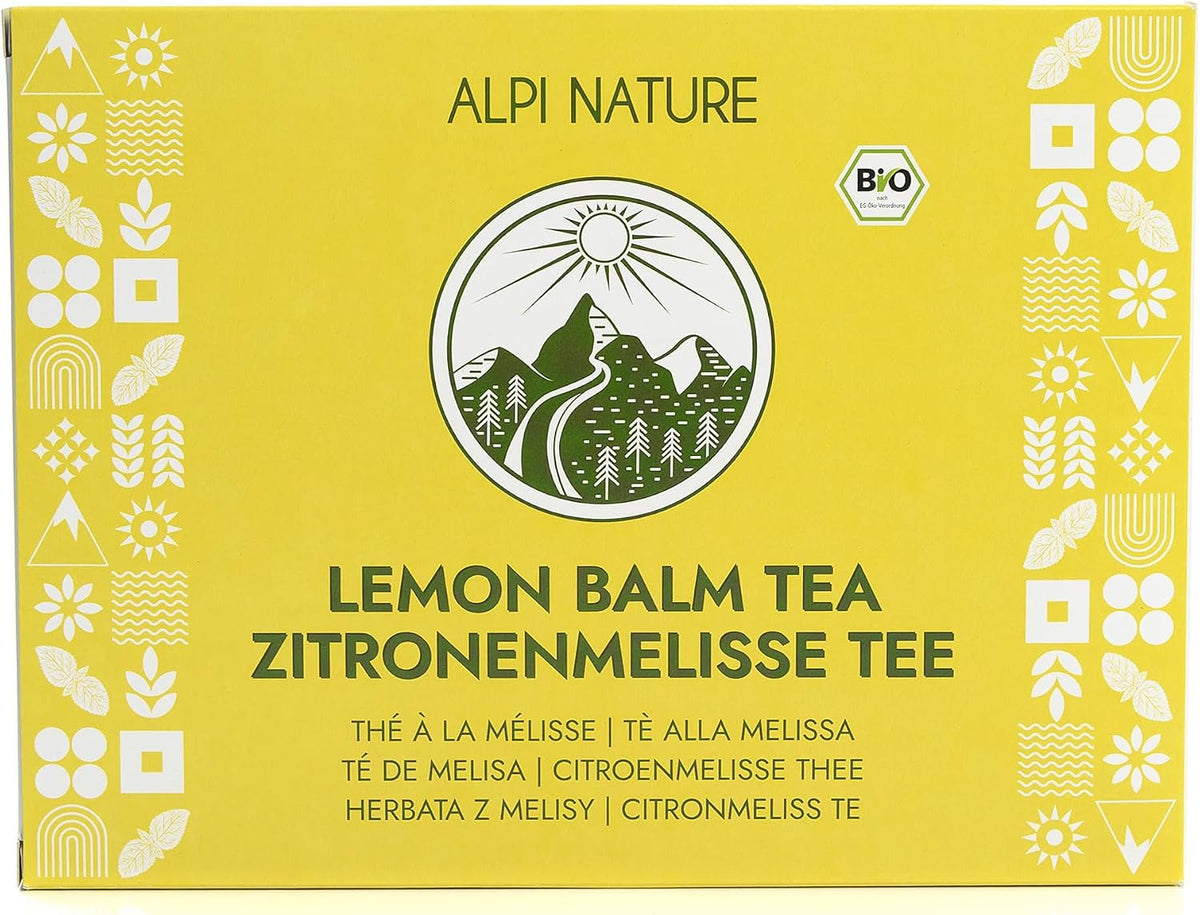 Alpi Nature Organic Lemon Balm Tea 120 Bags (6 x 20) - view 4