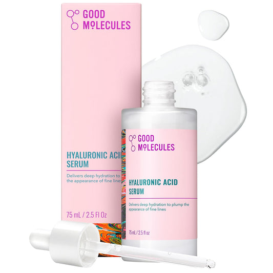 Good Molecules Hyaluronic Acid Serum for Face, 2.5 fl oz (75 ml)