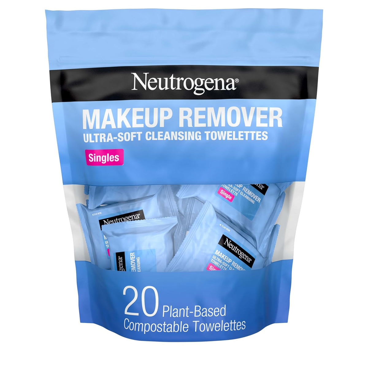 Neutrogena Makeup Remover Towelettes, 20 Count