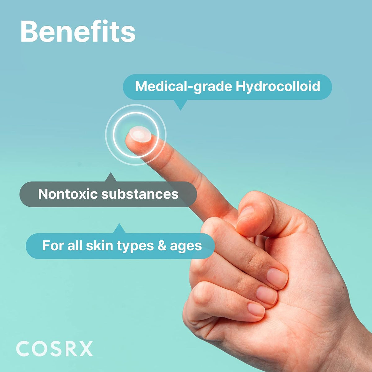 COSRX Master Patch Original Fit Hydrocolloid Pimple Patches, 24 Count - view 5