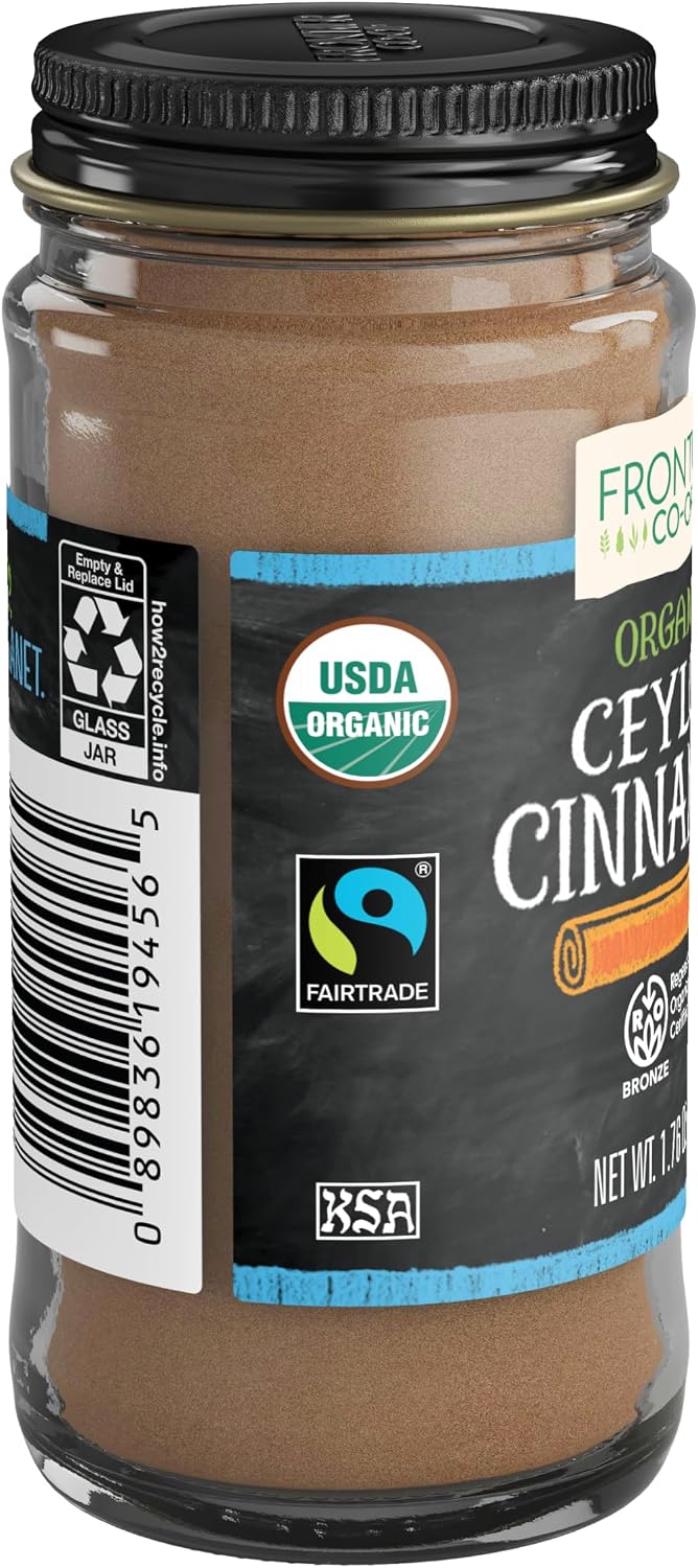 Simply Organic Ground Ceylon Cinnamon by Frontier Co-op, 1.76 oz - view 2