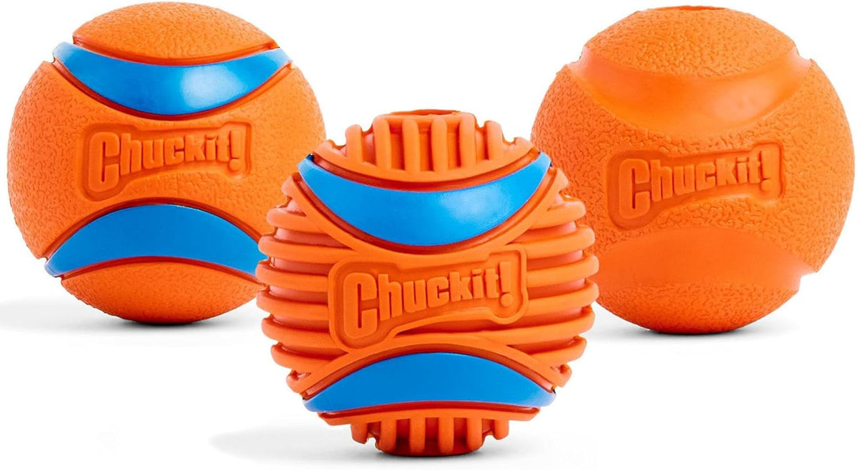 Chuckit! Ultra and Rugged Dog Balls, Medium, Set of 3 - view 6