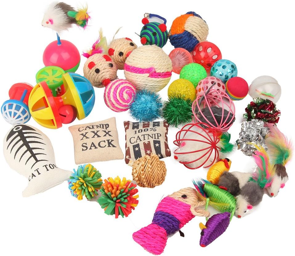 Fashion's Talk Cat Toys Variety Pack, 20 Pieces