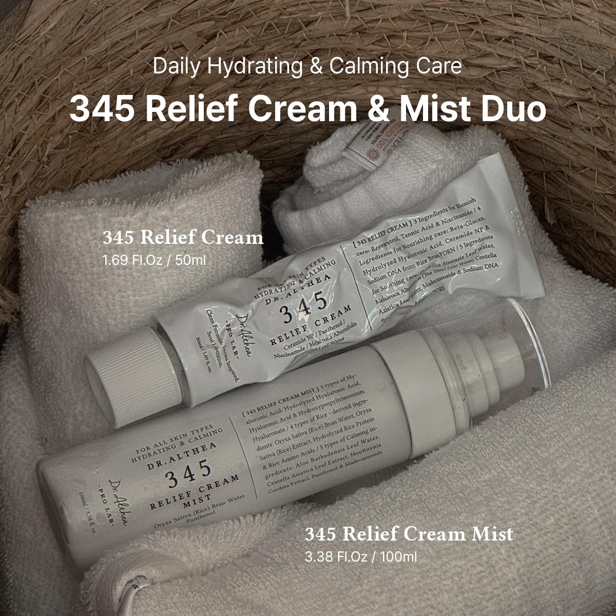 Dr.Althea 345 Relief Cream and Mist Duo Set (50 ml + 100 ml) - view 2