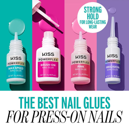 Kiss PowerFlex Maximum Speed Nail Glue with Nozzle Tip, 3 g (0.10 oz) - view 6