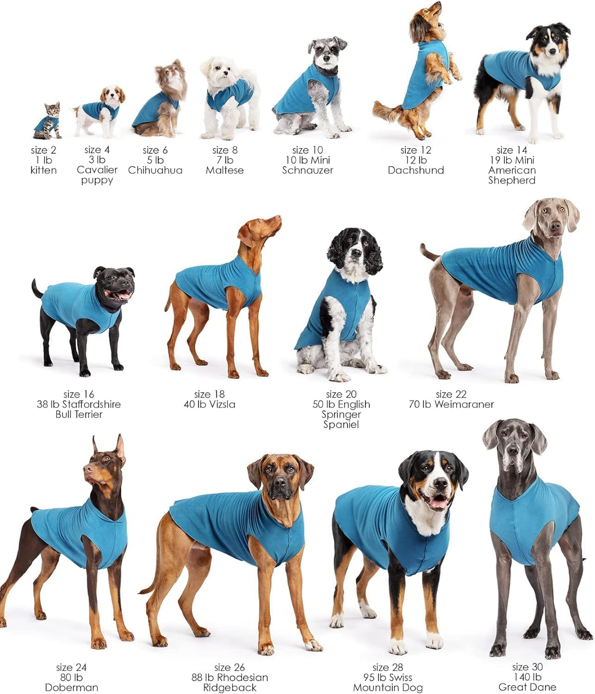 Gold Paw Stretch Fleece Dog Sweater, Gold Buffalo Check, Size 10 - view 2