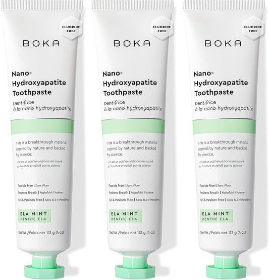 Boka Ela Mint Fluoride-Free Nano Hydroxyapatite Toothpaste