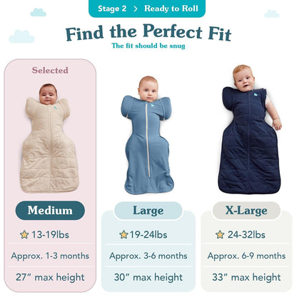 Love to Dream 2-in-1 Transition Bag, Size M (6-8.5 kg), Grey, 1.0 TOG - view 5