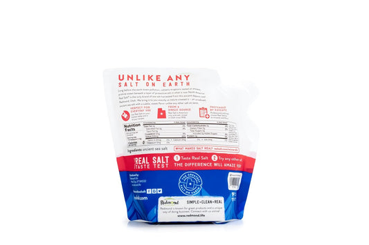 Redmond Real Salt Ancient Fine Sea Salt, Unrefined, 16 oz Pouch - view 2