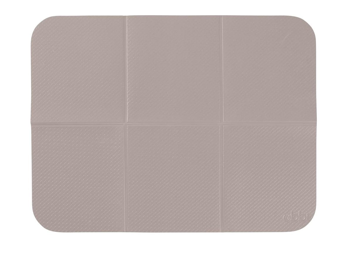 Ubbi On-the-Go Baby Changing Mat, Taupe — product view
