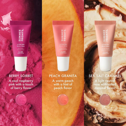 Summer Fridays Sweet Summer Minis Lip Butter Balm Trio, 3 x 0.35 oz - view 4