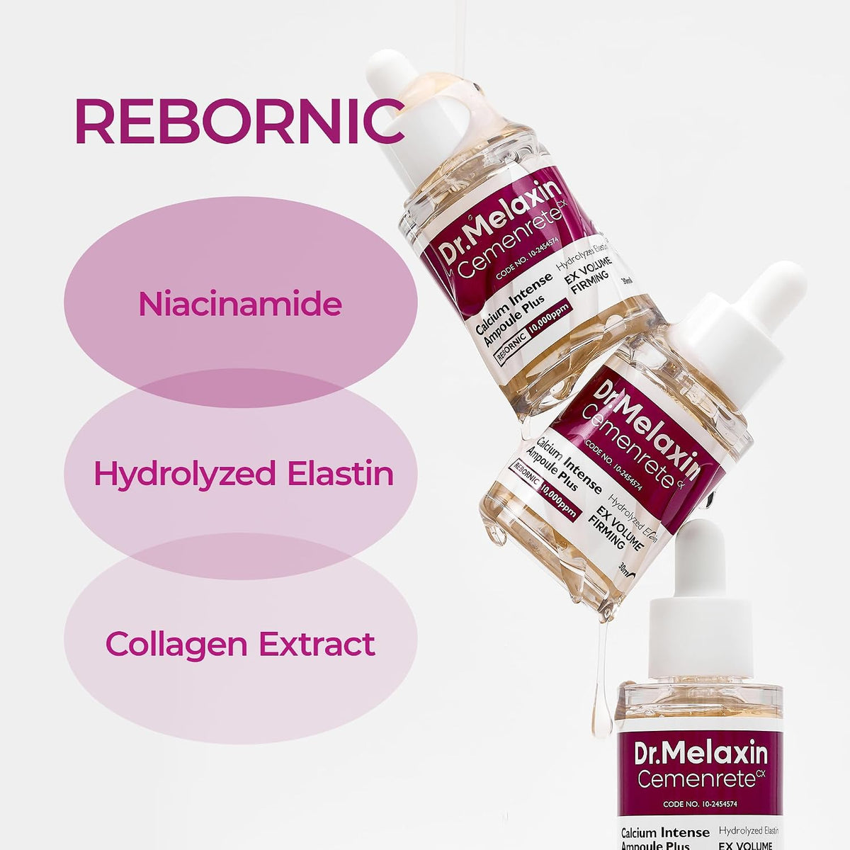 Dr.Melaxin Cemenrete Calcium Ampoule Plus 1.01 fl oz - view 4