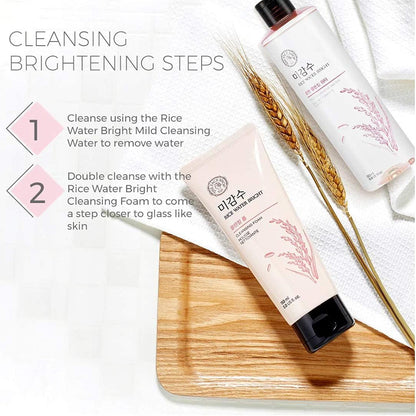 The Face Shop Rice Water Bright Cleansing Foam 150ml, Pack of 2 - view 4