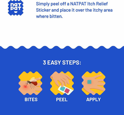 NATPAT BuzzPatch Magic Patch Itch Relief Stickers - view 4