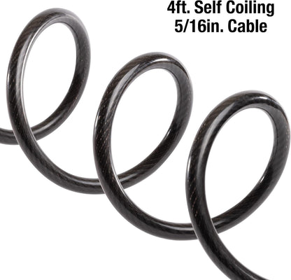 Master Lock 8143D Combination Cable Bike Lock, 4 ft - view 4