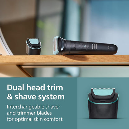 Philips Norelco Body Groomer 5000 Dual Head Trimmer and Shaver - view 5