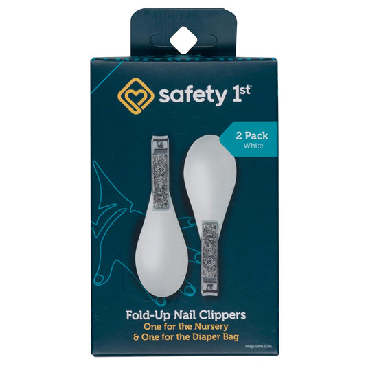 Safety 1st Fold-Up Baby Nail Clippers, Pack of 2