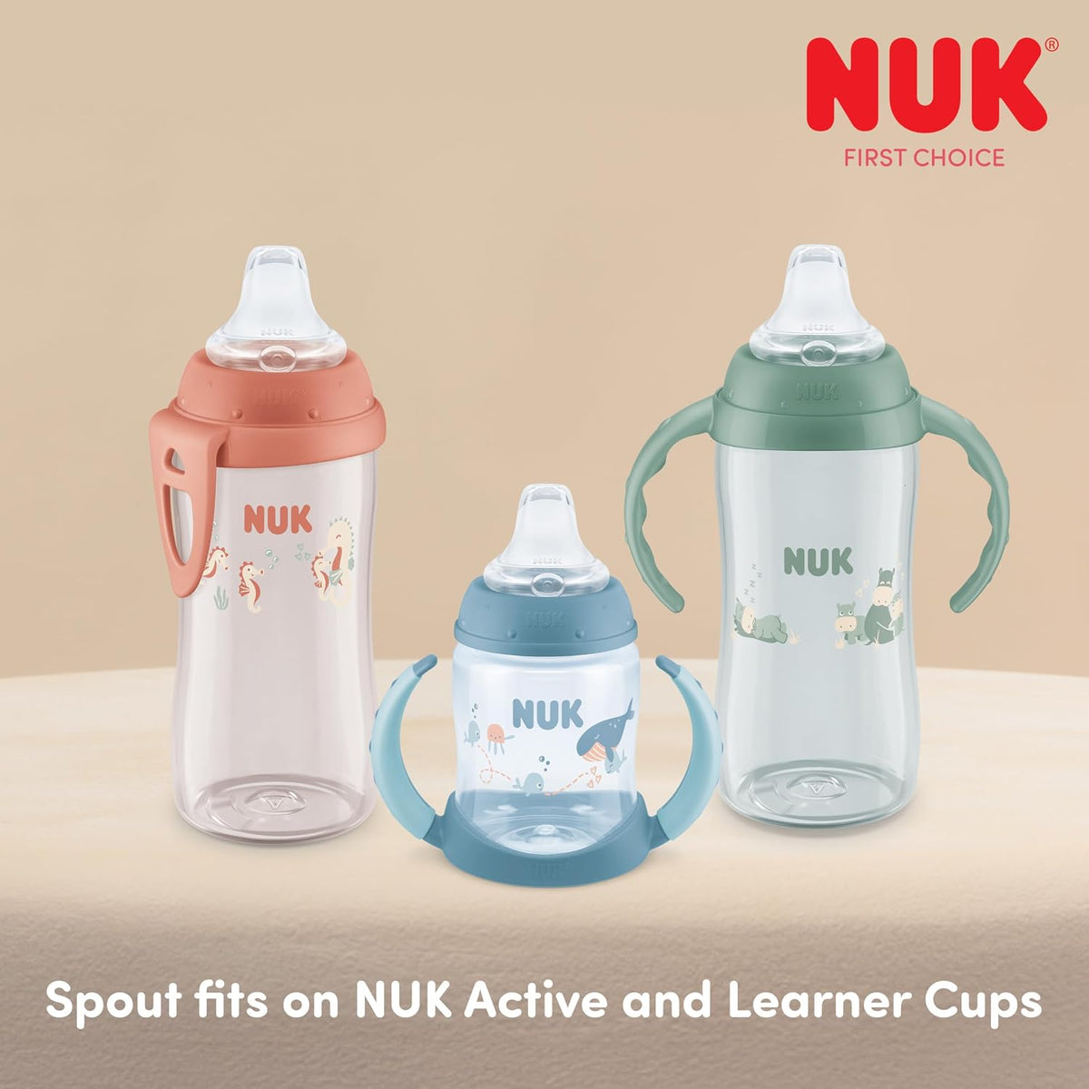 NUK Silicone Replacement Spout, 3 Pack - view 6