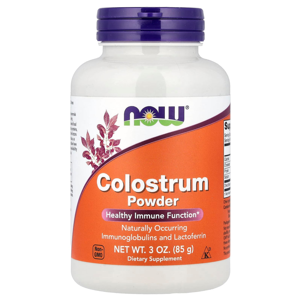 NOW Foods Colostrum Powder, 85 g (3 oz)