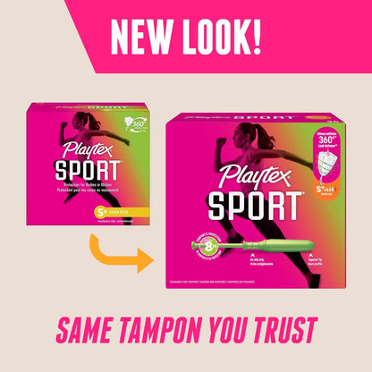 Playtex Sport Tampons, Super Plus, Fragrance Free, 36 Count - view 3