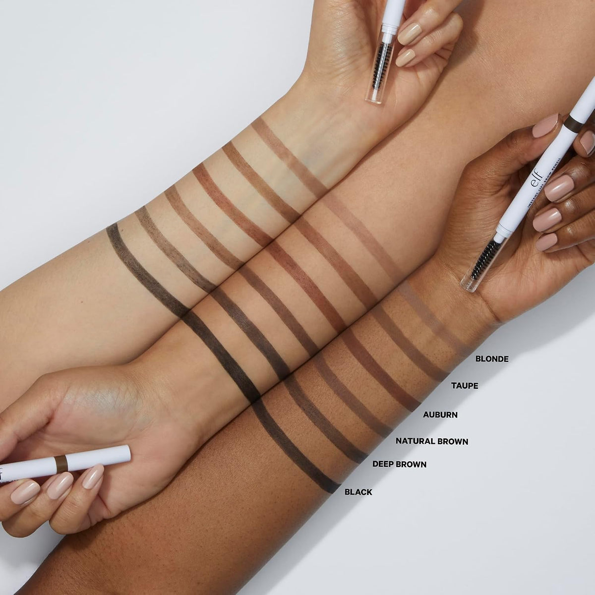 e.l.f. Instant Lift Brow Pencil, Dual-Sided, Neutral Brown - view 3
