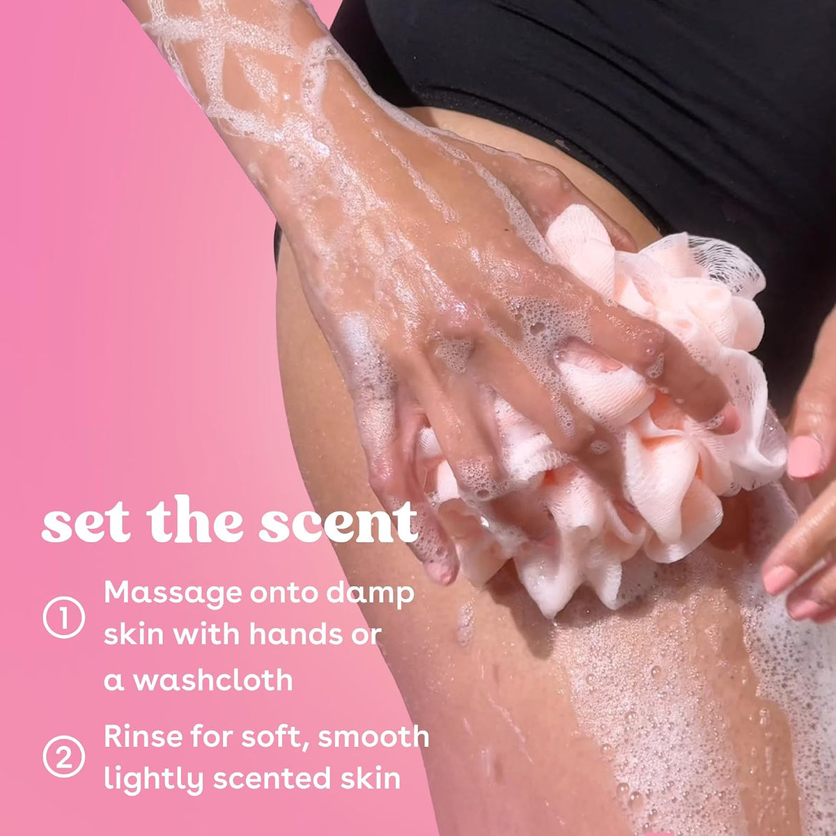 eos Cashmere Body Wash, Jasmine Peach, Creamy Gel with Shea Butter, 16 fl oz - view 6
