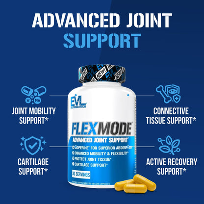 EVLution Nutrition FlexMode Advanced Joint Support, 90 Veggie Capsules - view 5