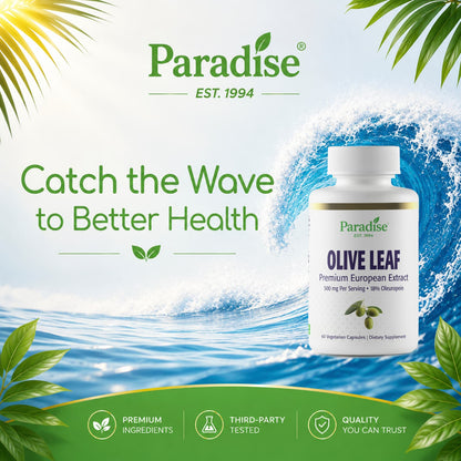 Paradise Herbs Olive Leaf, 120 Vegetarian Capsules (250 mg per Capsule) - view 3
