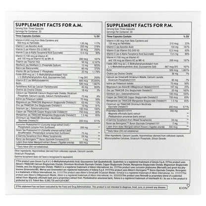 Thorne Multi-Vitamin Elite A.M. & P.M., 2 Bottles, 90 Capsules Each - view 2