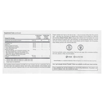 NaturesPlus Animal Parade Kids Multivitamin, Watermelon, 180 Tablets - view 3