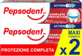Pepsodent Complete Protection Toothpaste with Fluoride & Calcium, 75 ml (2.5 fl oz), Pack of 2