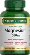 Nature's Bounty Magnesium 500 mg Tablets