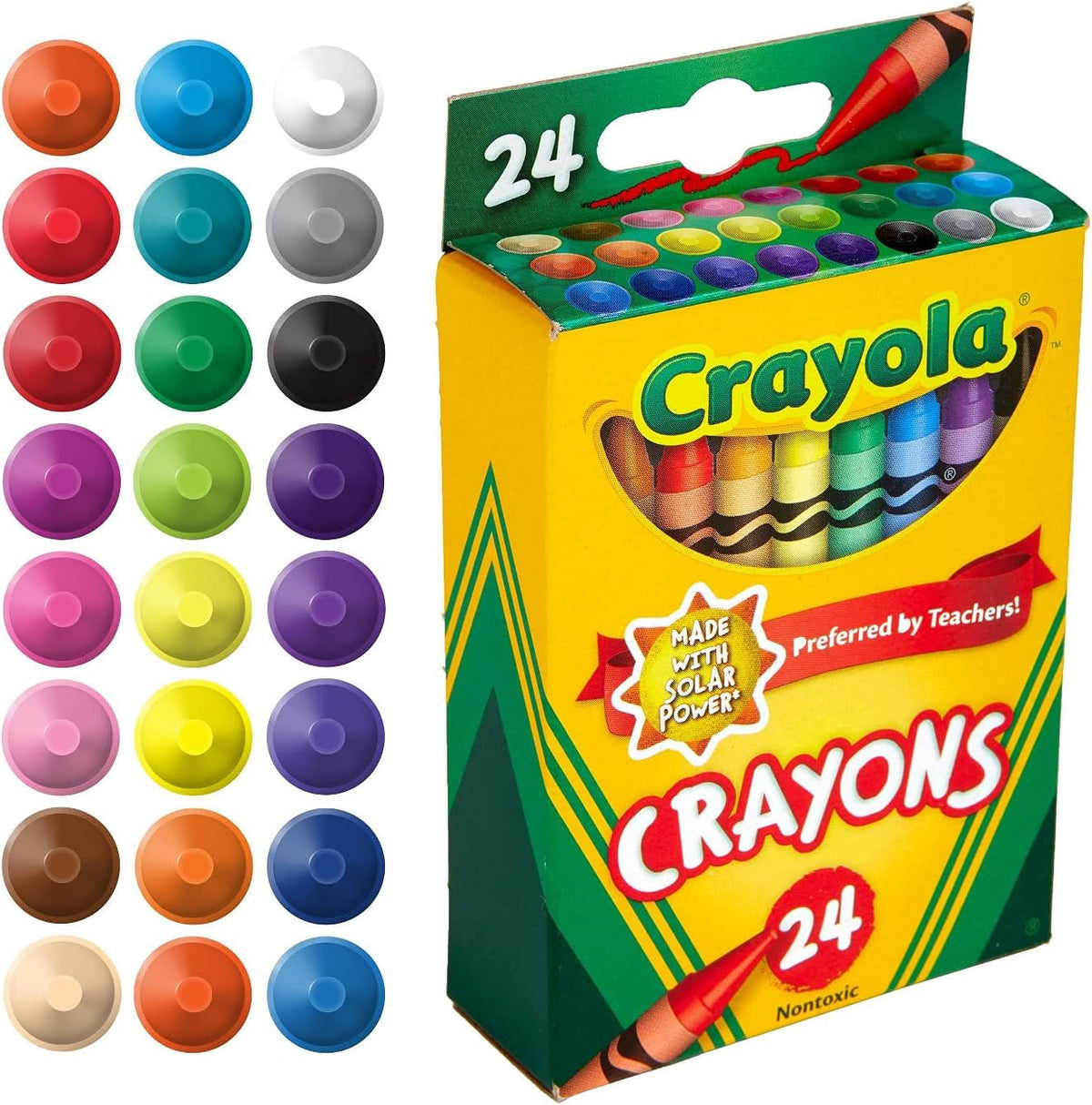 Crayola Crayons, 24 Count, Pack of 2 - view 3