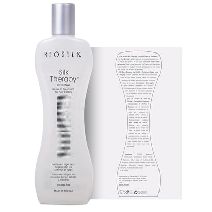 BioSilk Silk Therapy Original Leave-In Hair Treatment, 2.26 oz - view 5
