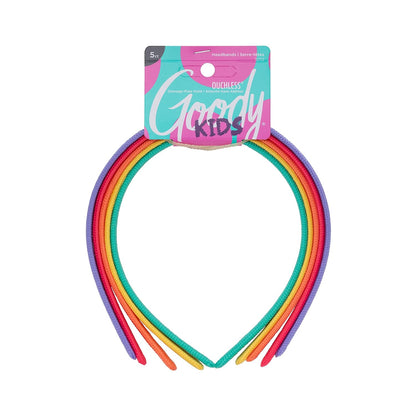 Goody Kids Ouchless Fabric Headbands, Assorted Colours, 5 Count