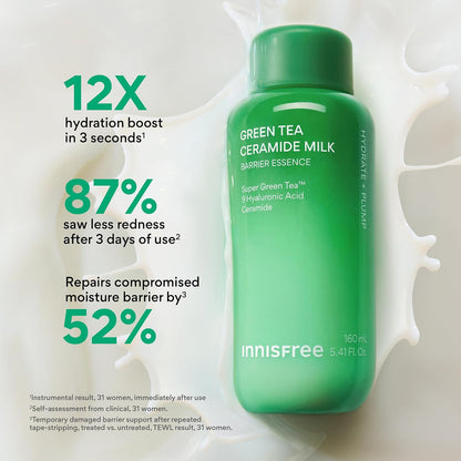 innisfree Green Tea Ceramide Milk 160ml - view 4
