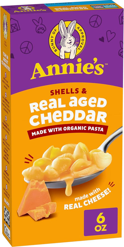 Annie's Macaroni & Cheese Shells & Aged Cheddar 6 oz (170 g)