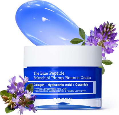 COSRX The Blue Peptide Bakuchiol Plump Bounce Cream 50g