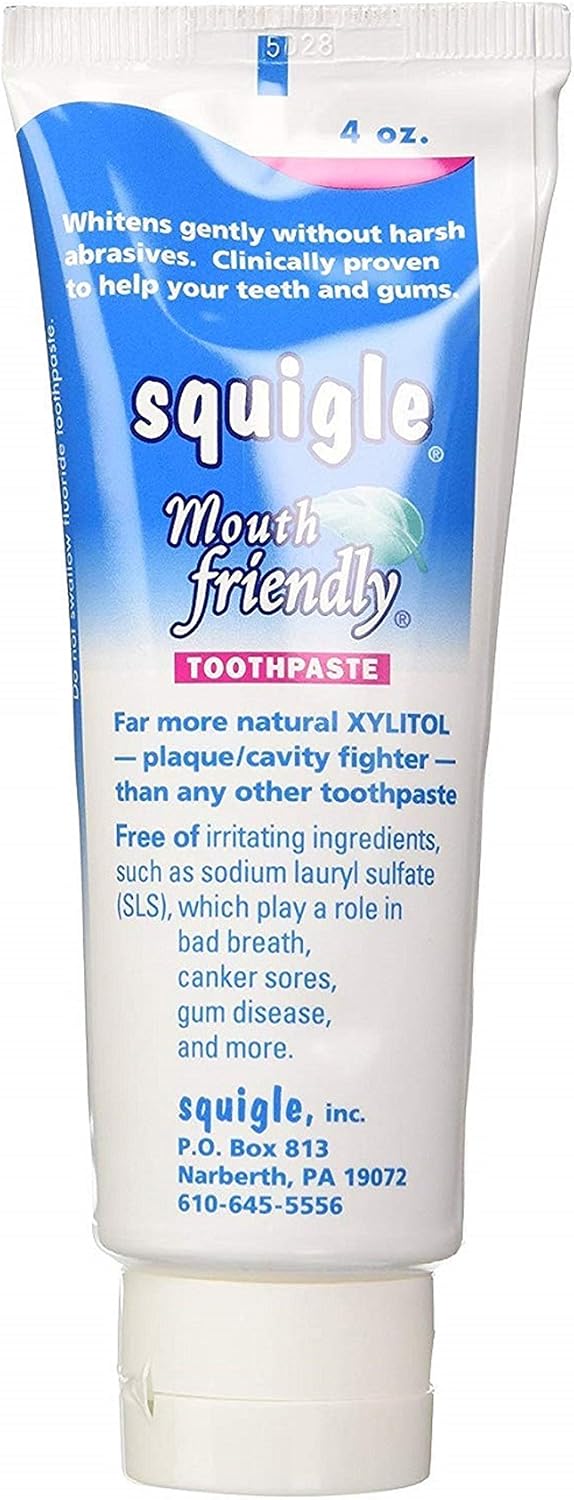 Squigle Enamel Saver SLS-Free Toothpaste with 36% Xylitol - view 4