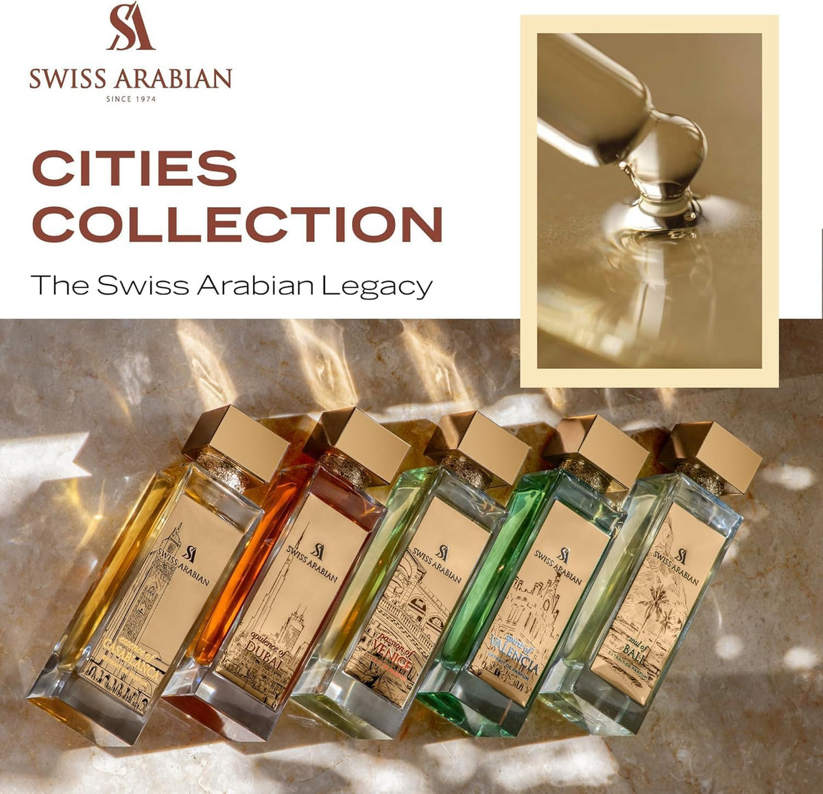 Swiss Arabian Essence of Casablanca Unisex Eau de Parfum Spray, 3.4 oz - view 6