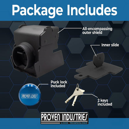 Proven Industries Model 2516 Trailer Coupler Lock, 2 5/16 Inch - view 6